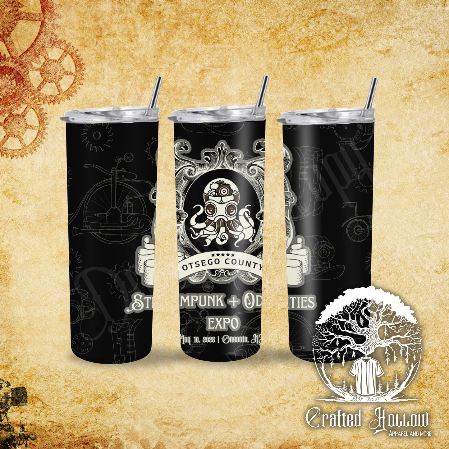 Steampunk Official Expo 20oz Sublimation Tumbler
