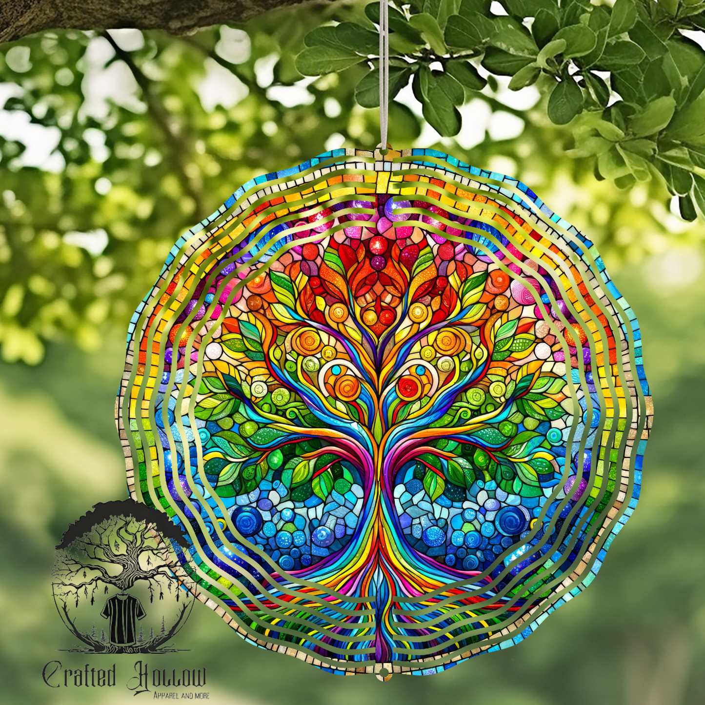 Tree of Life 8inch Wind Spinner