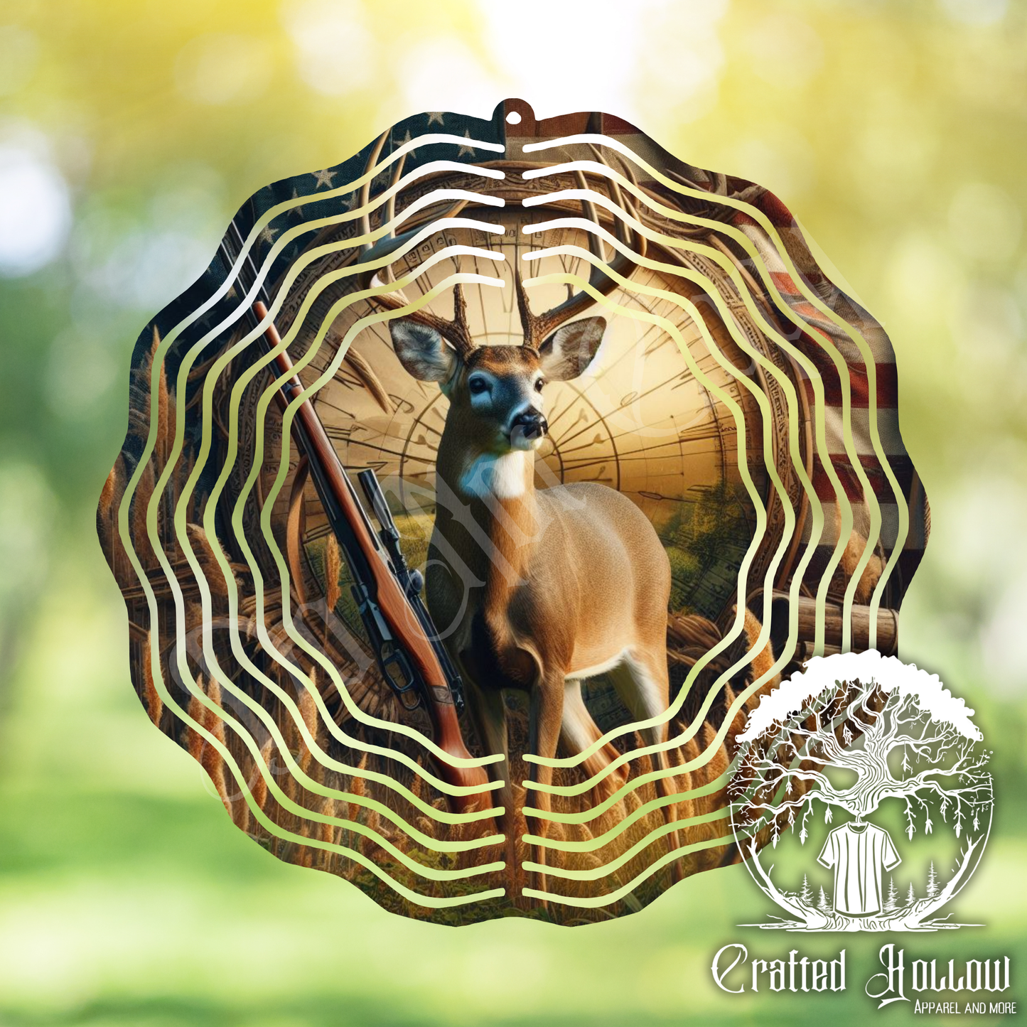 Deer Hunting Wind Spinner