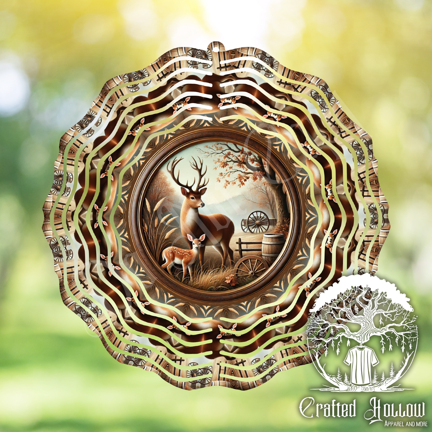 Deer Wind Spinner