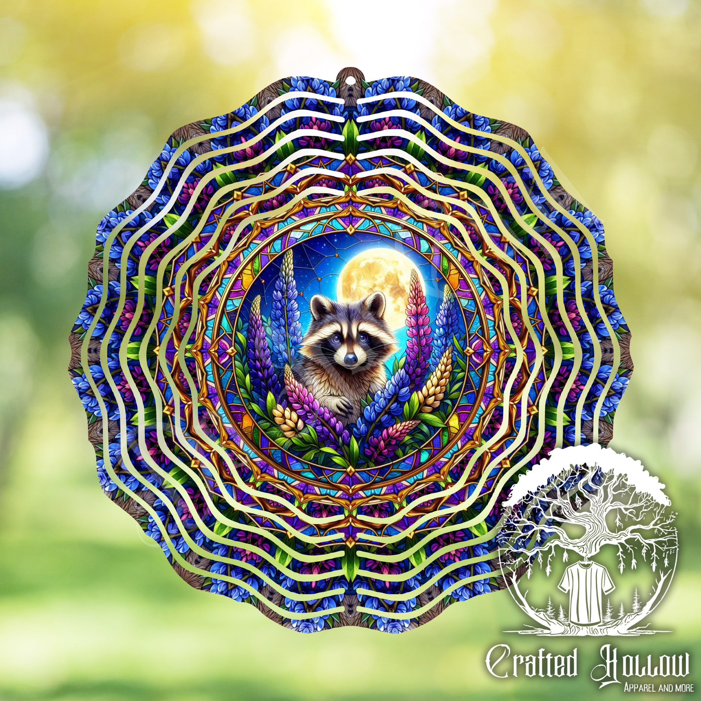 Floral Koala Wind Spinner