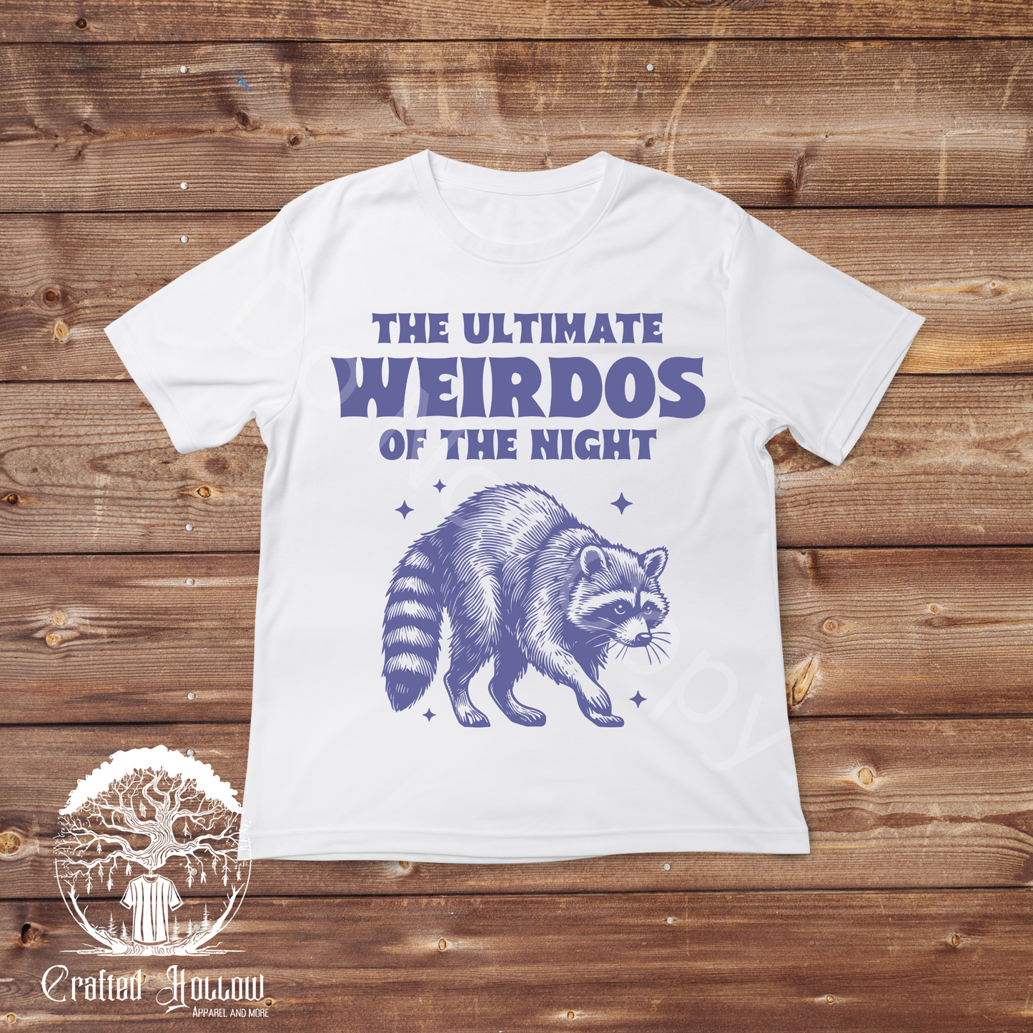 The Ultimate Weirdos of the Night Raccoon Shirt