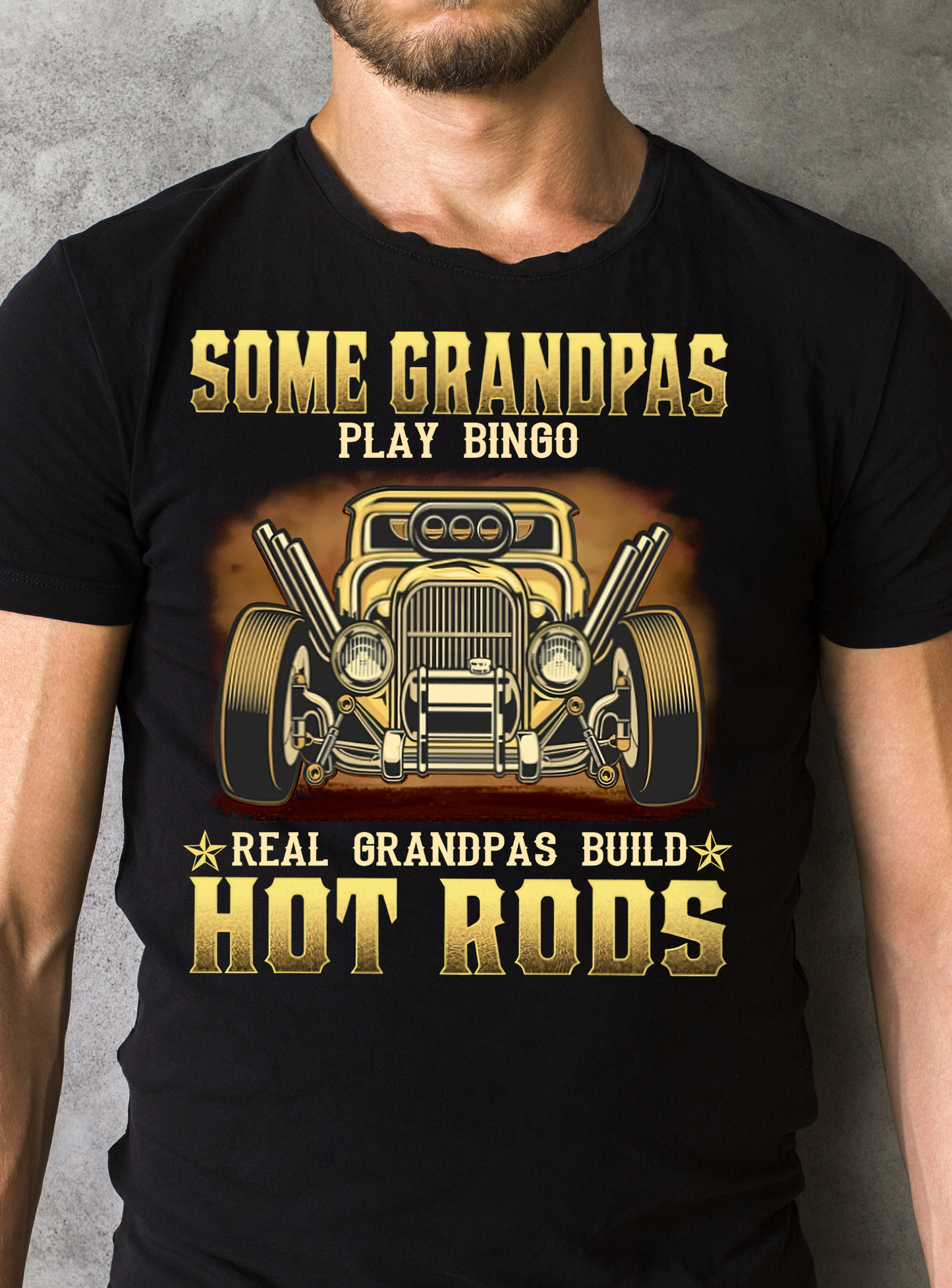 Hot Rod Grandpa Shirt
