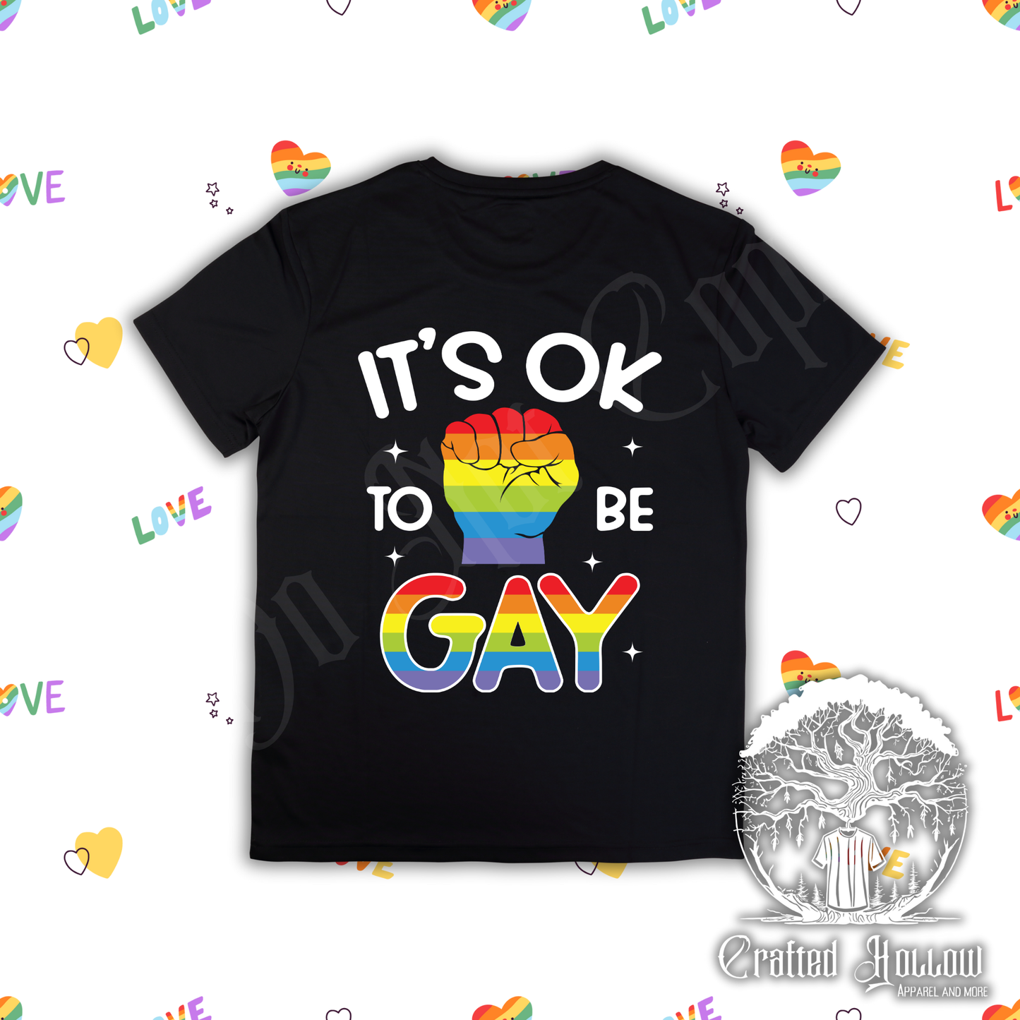 It's Ok To Be Gay Shirt