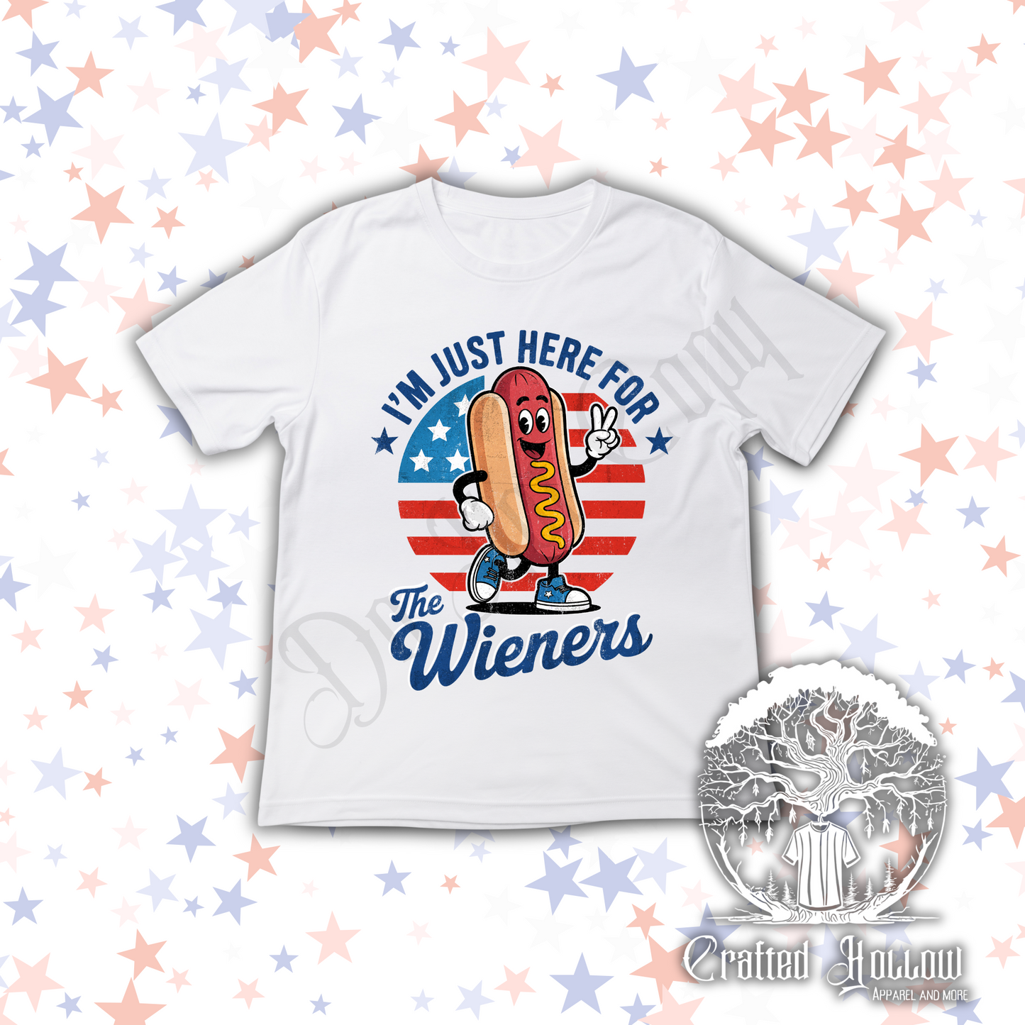 I'm Just Here for the Weiners Shirt