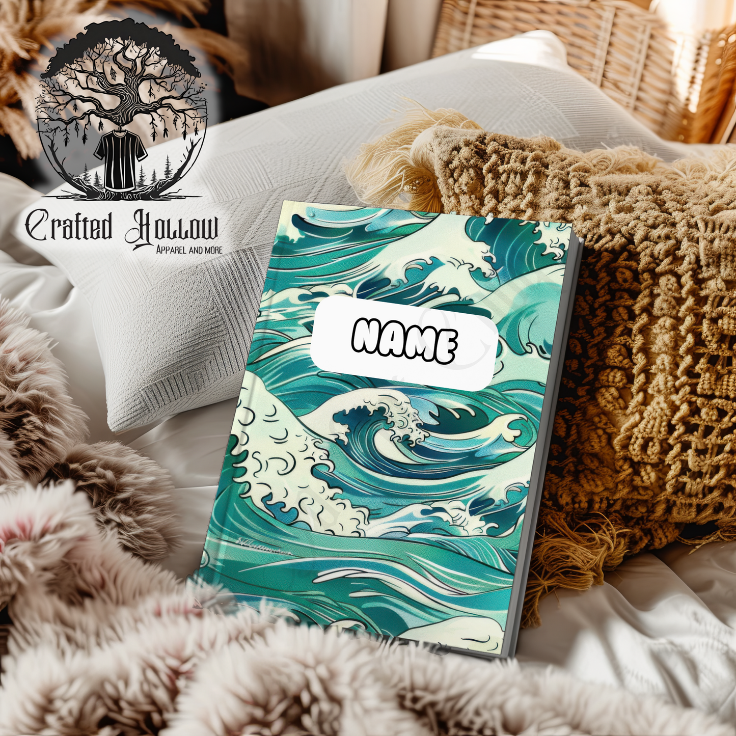 Personalized Wave Notebook