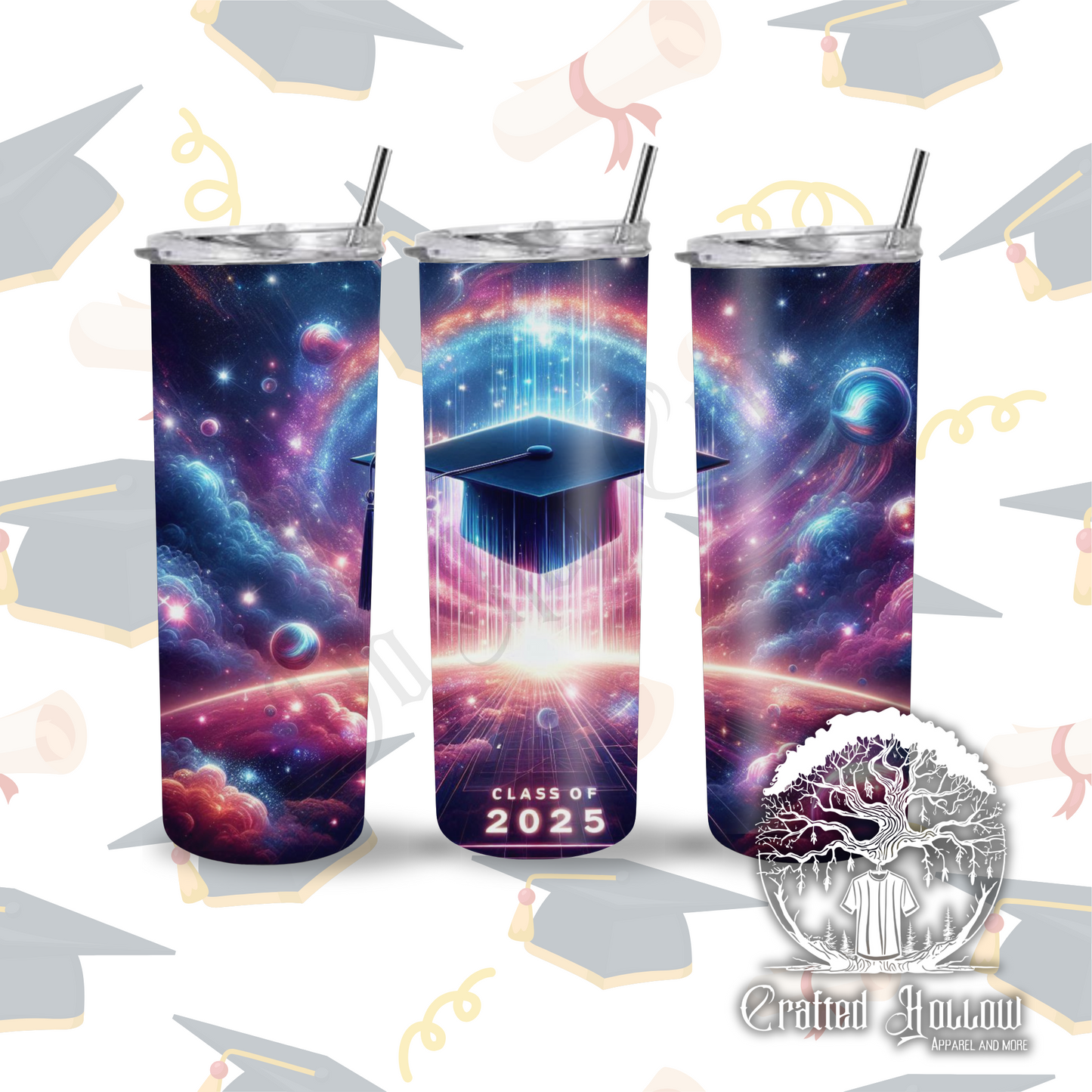 Class of 2025 Galaxy 20oz Tumbler