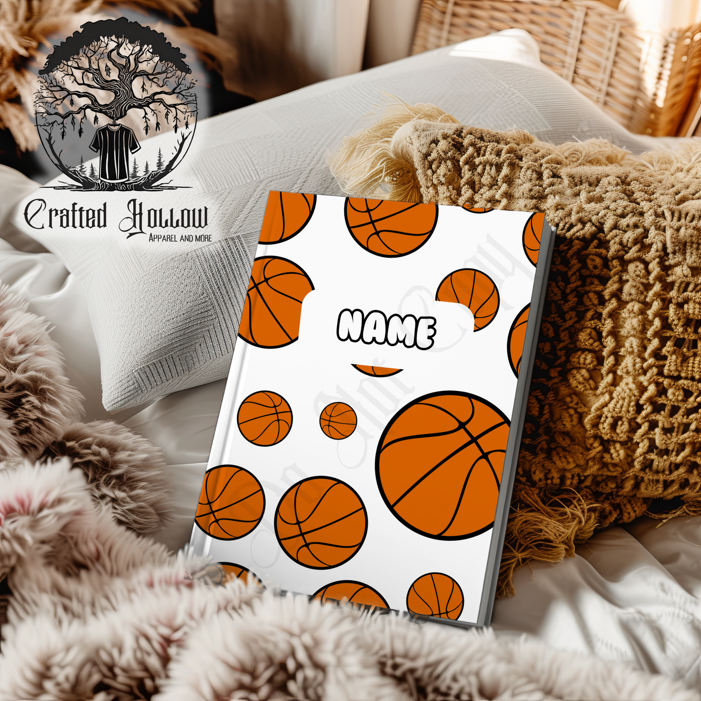 Personalized Basketball Notebook