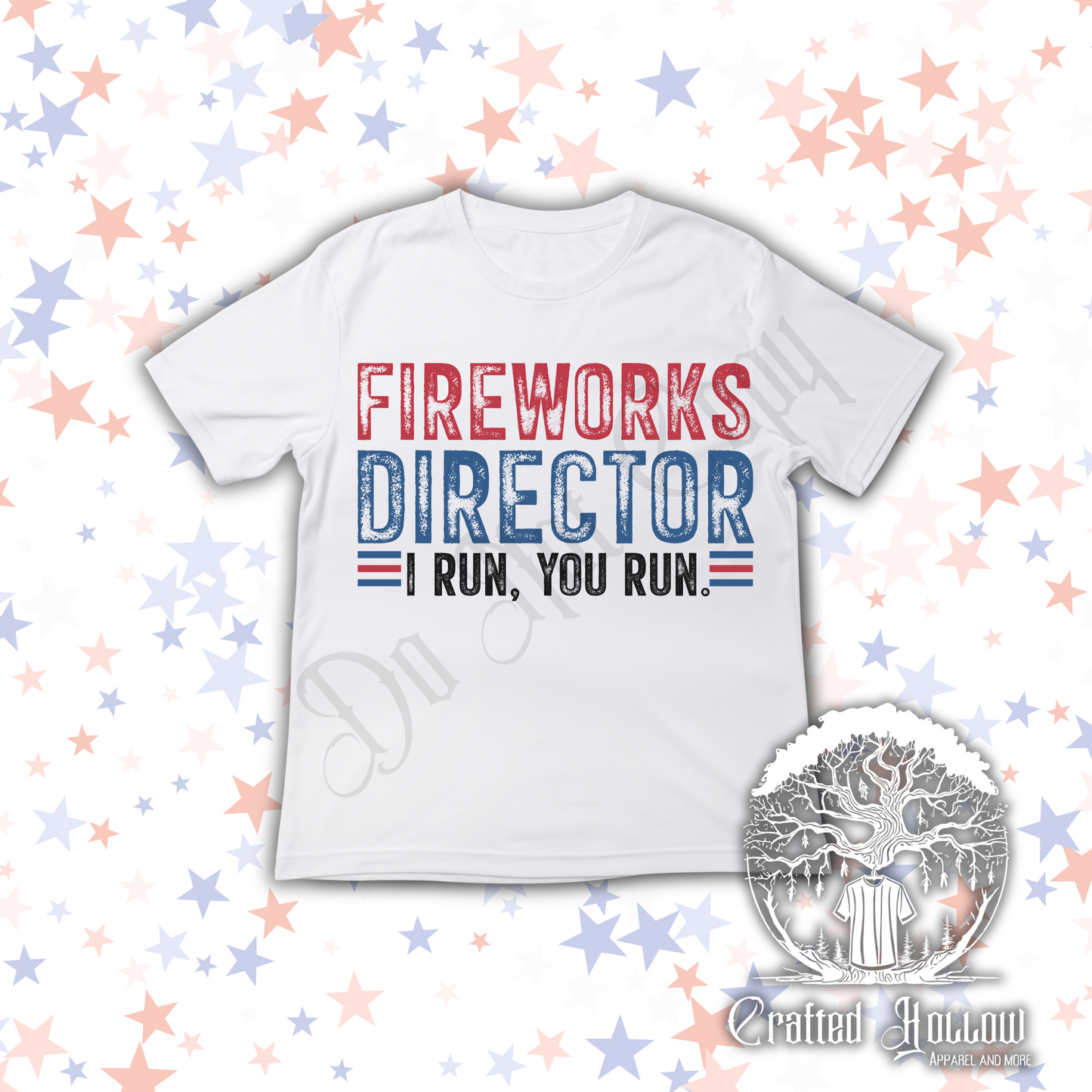 Fireworks Director I Run, You Run Shirt