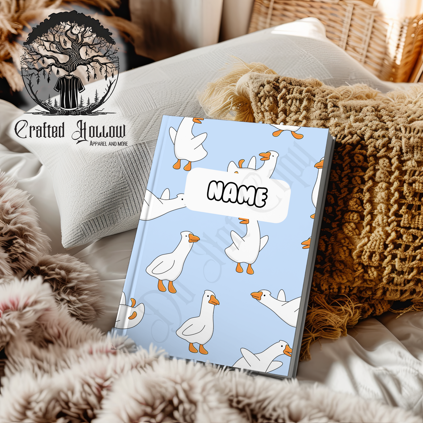 Personalized Silly Goose Notebook
