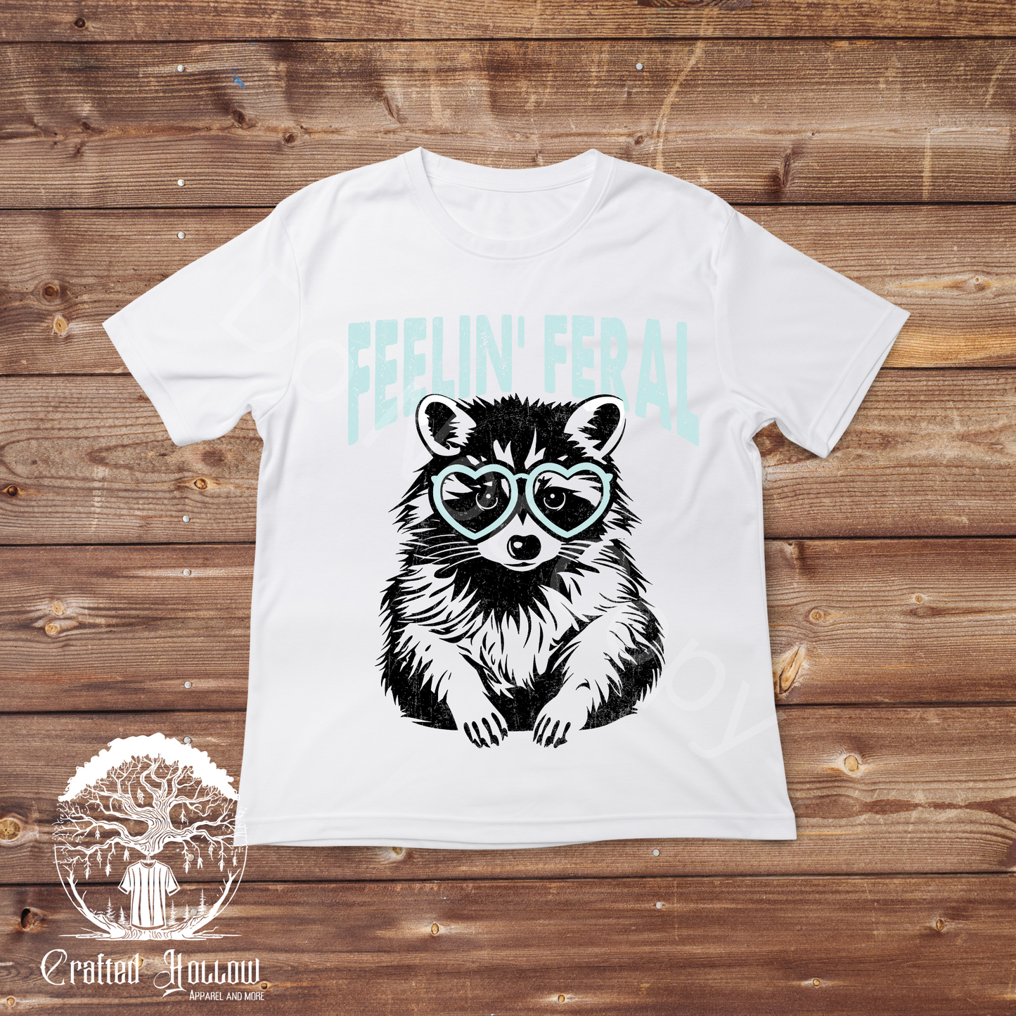 Feelin Feral Racoon Shirt