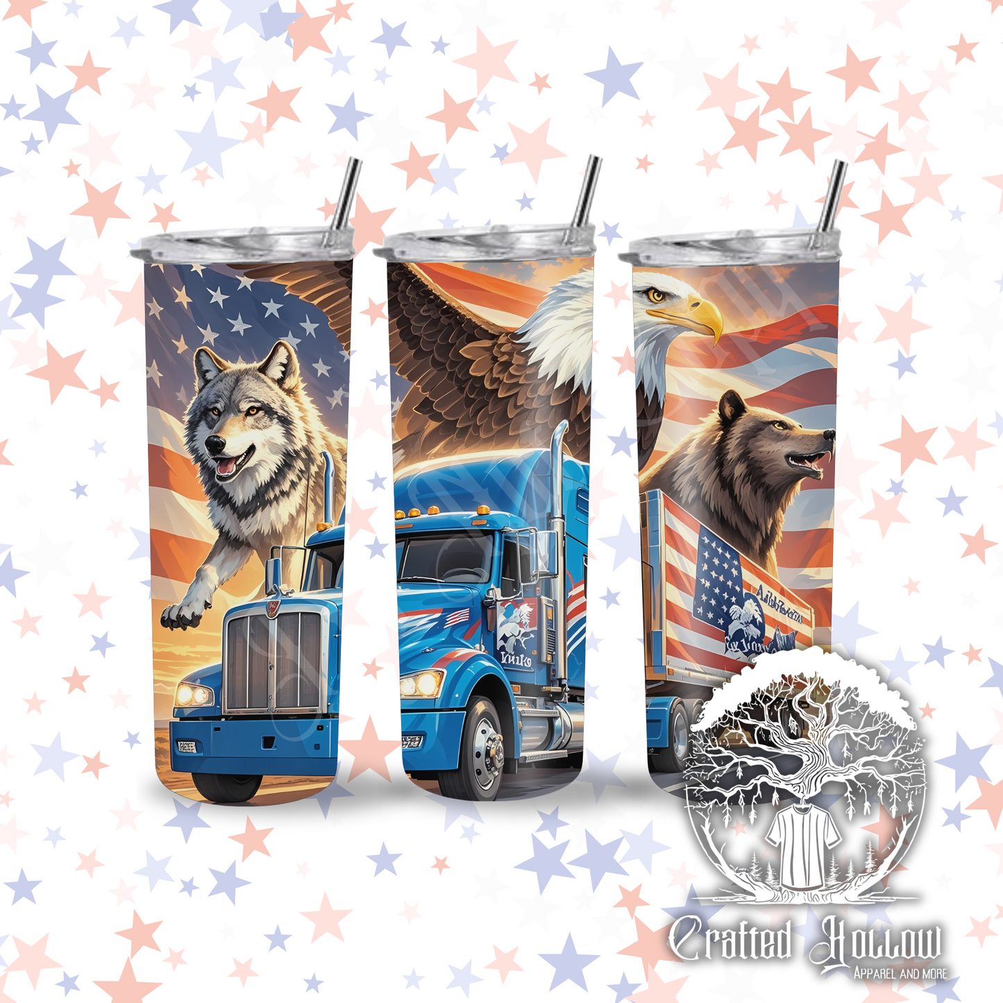 American Trucking 20oz Tumbler