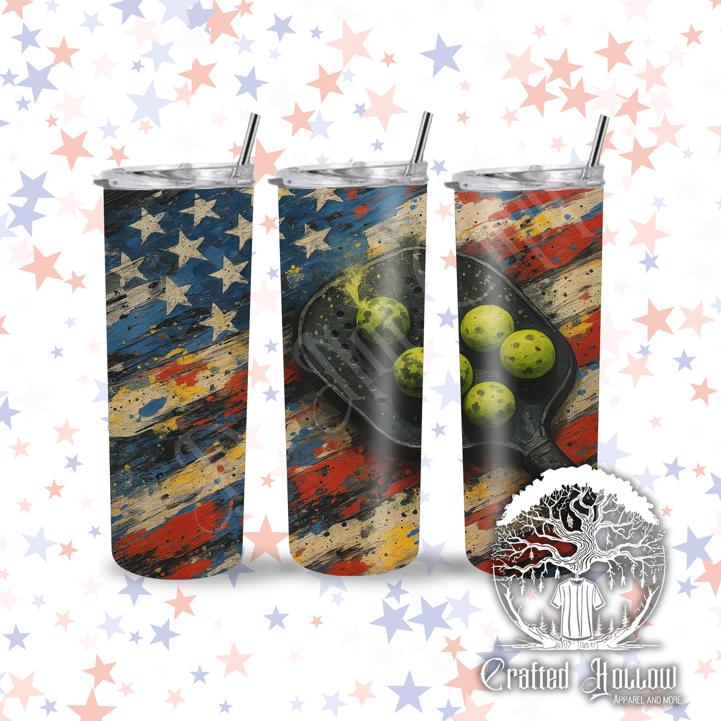American Pickleball 20oz Tumbler