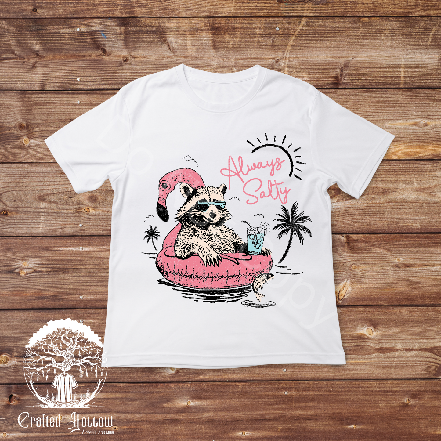 Always Salty Raccoon Shirt