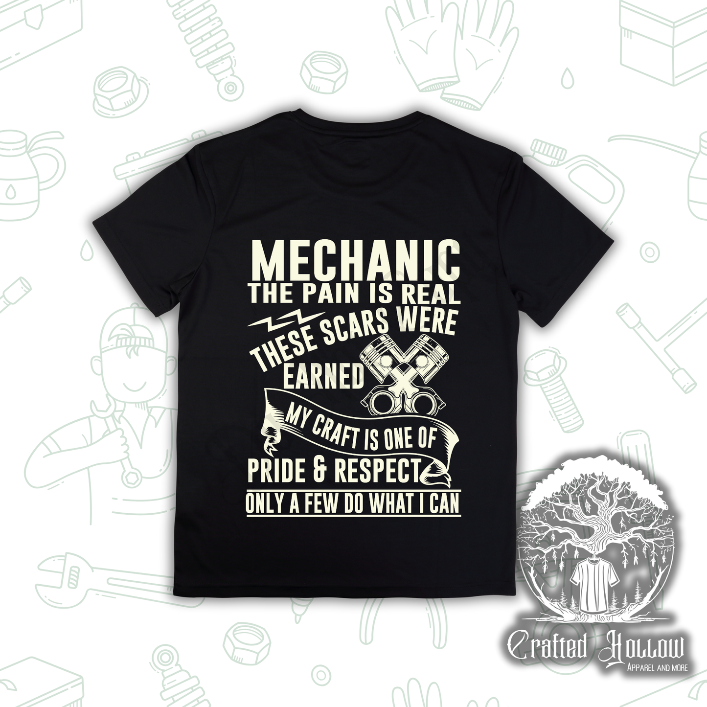 Mechanic Scars of Honor Tee