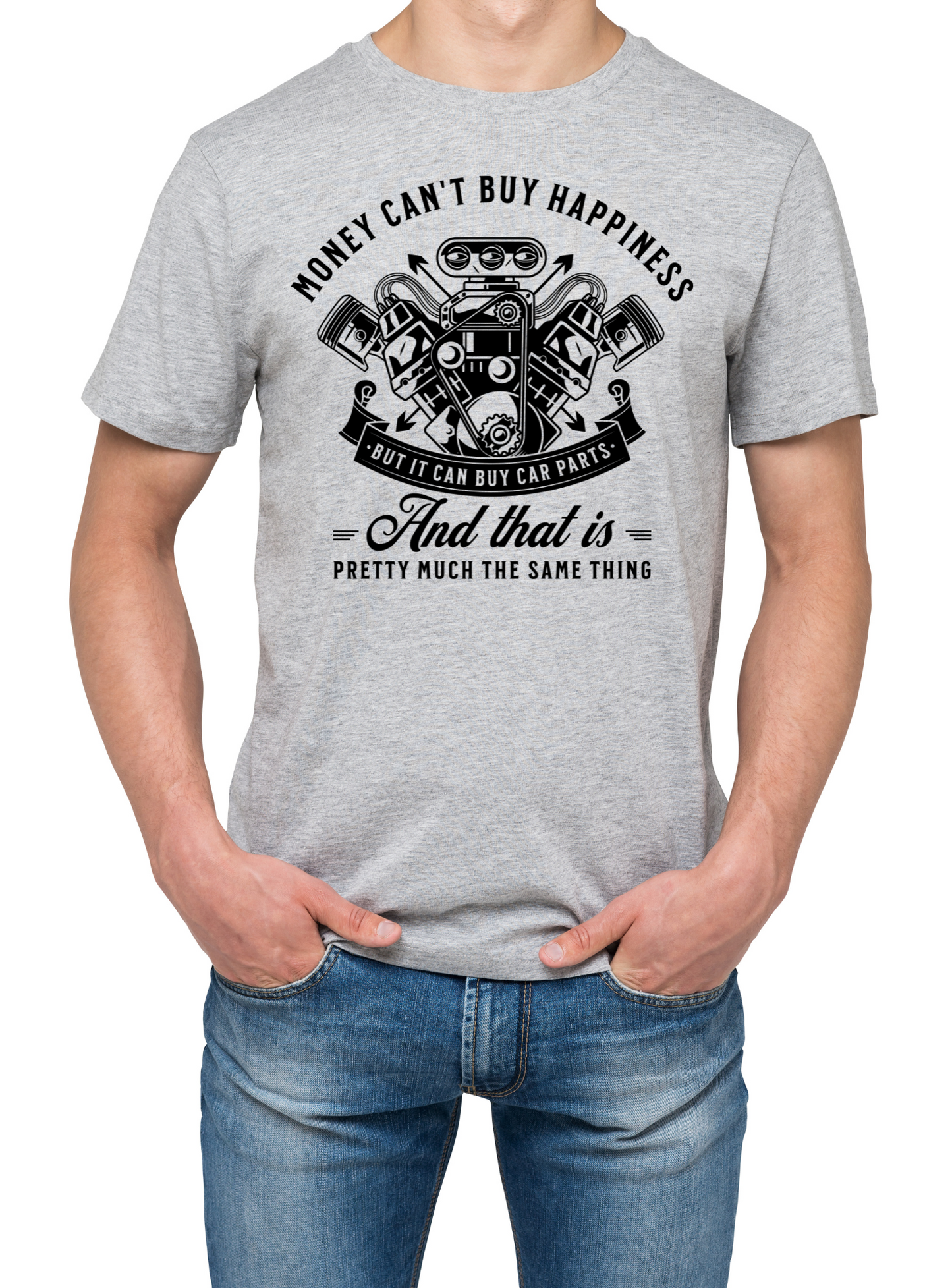 Money Can't Buy Happiness but it Can Buy Car Parts Shirt