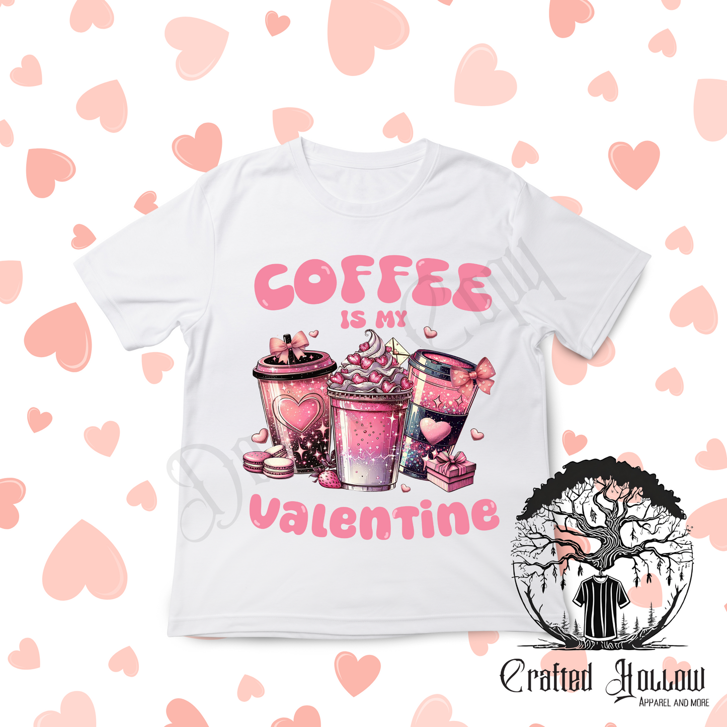 "Coffee is My Valentine" Valentine's Day Shirt