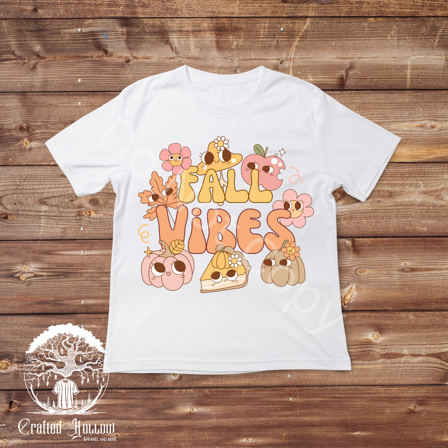 Fall Vibes Pumpkin Apple Pie Shirt