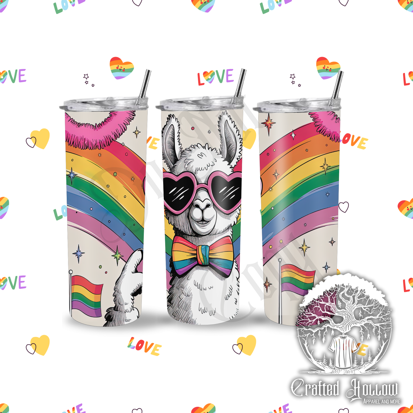 Pride Llama 20oz Tumbler