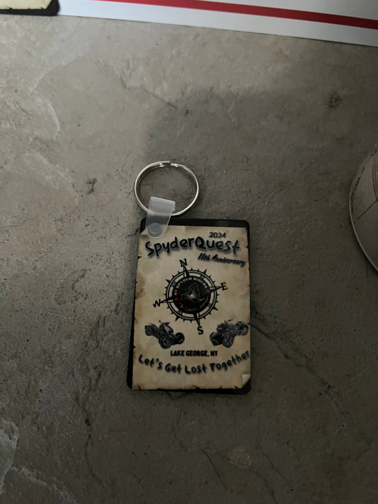 SpyderQuest 2024 Keychain