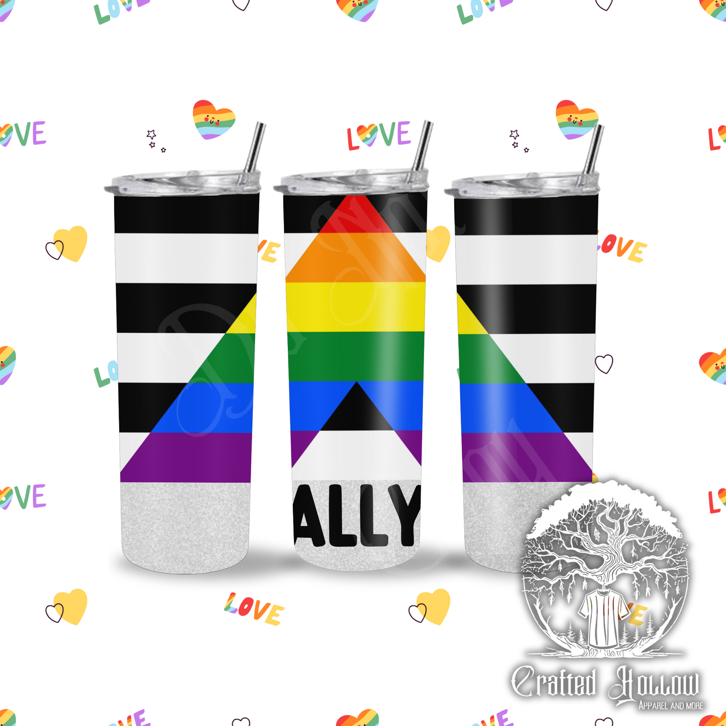 Ally Flag 20oz Tumbler