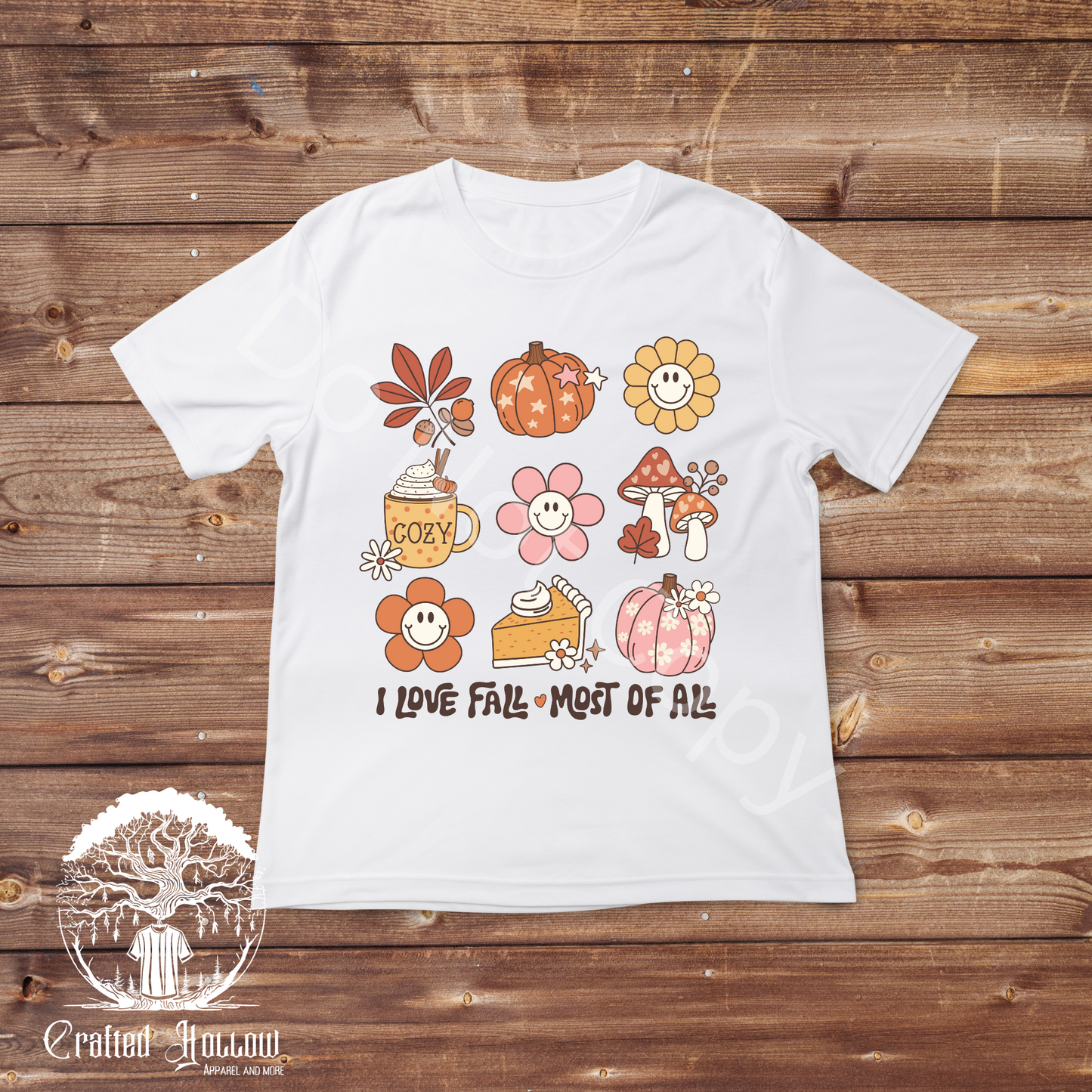 I Love Fall Most of All Shirt