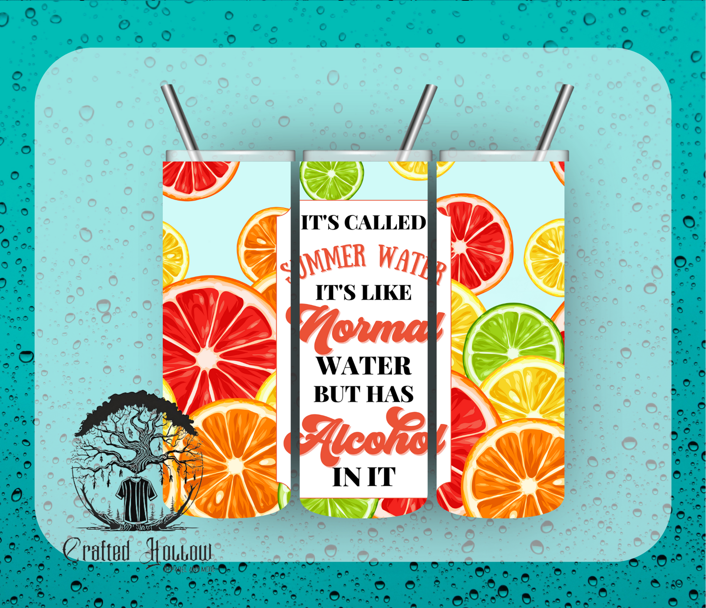 Summer Water 20oz Tumbler