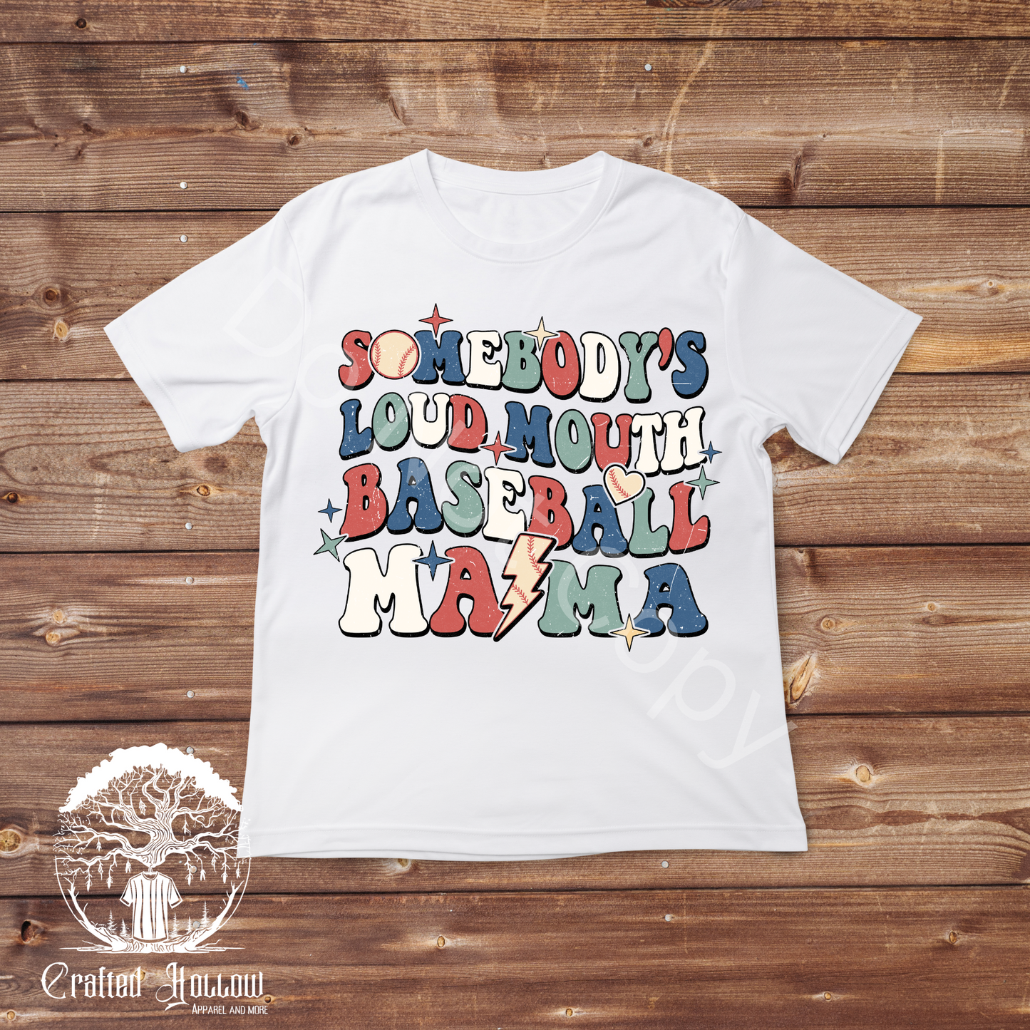 Somebody's Loud Mouth Baseball Mama Shirt