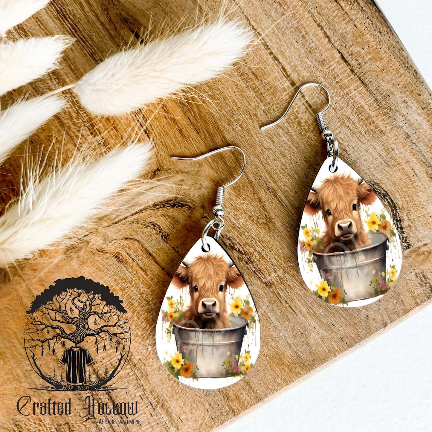 Highland Cows Earrings