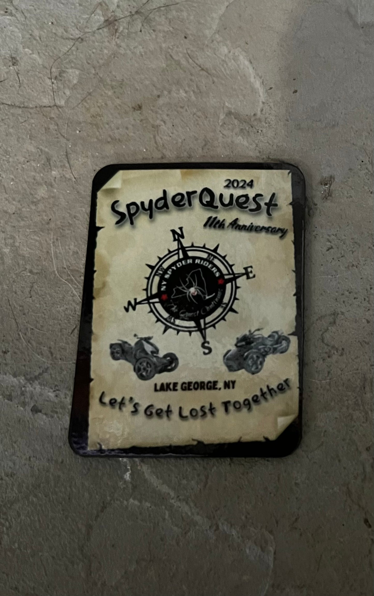 SpyderQuest 2024 Magnet