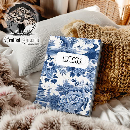 Personalized Chinoiserie Pattern Notebook