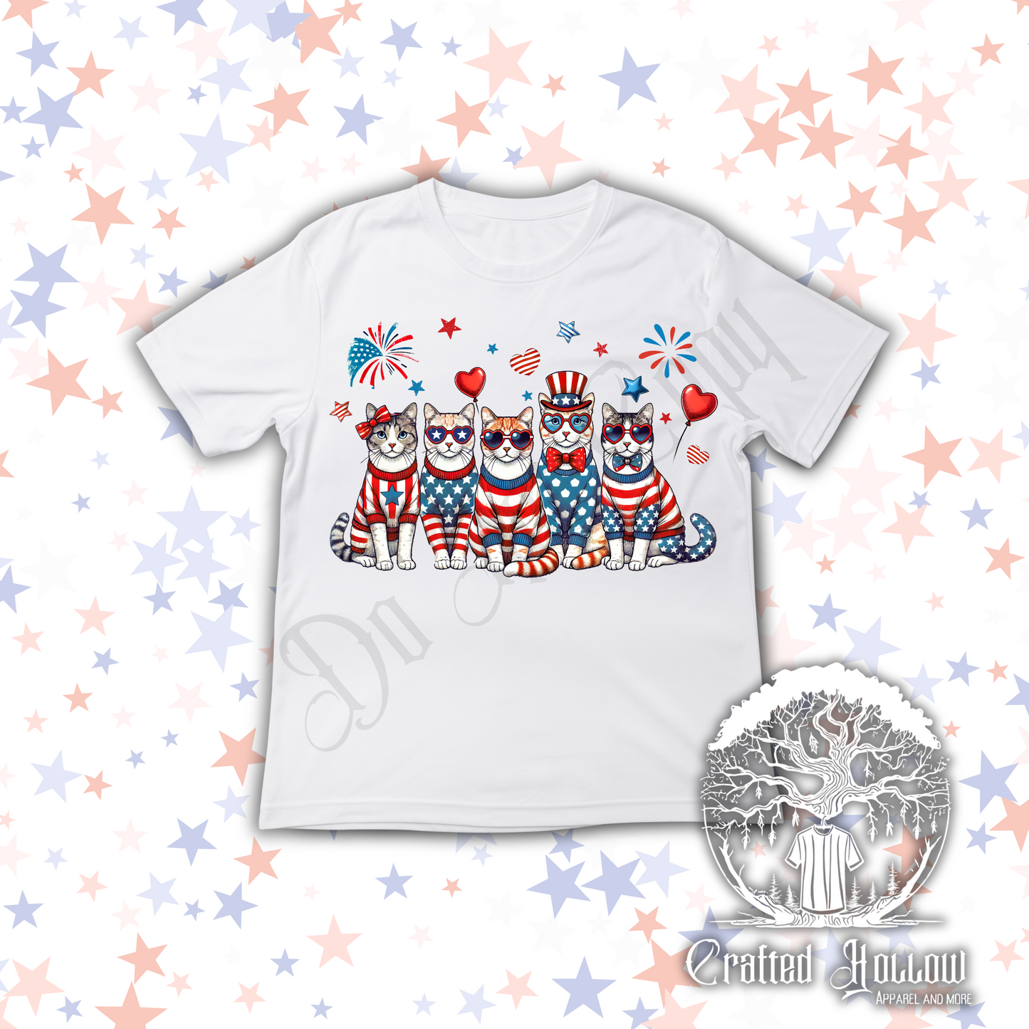 American Pride Cats Shirt