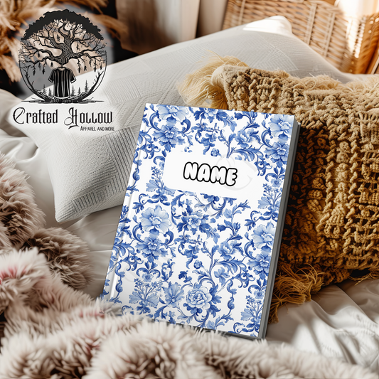 Personalized Chinoiserie Pattern Notebook