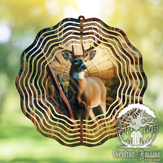 Deer Hunting Wind Spinner