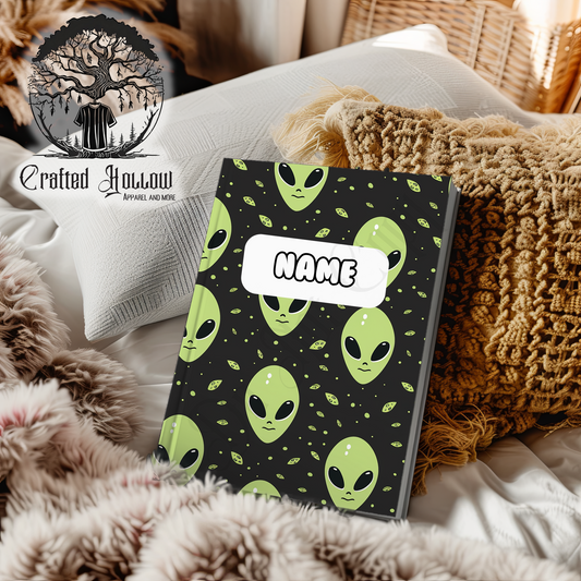 Personalized Alien Notebook