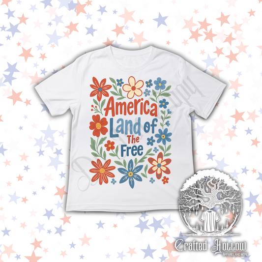 America Land of the Free Shirt
