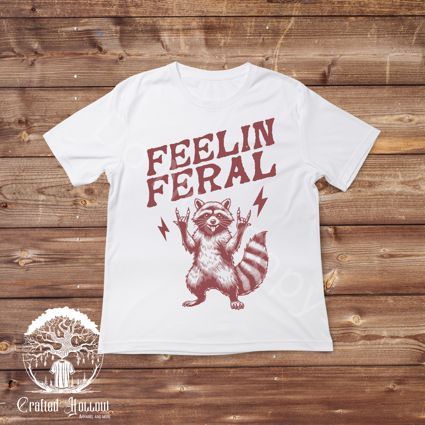 Feeling Feral Raccoon Shirt