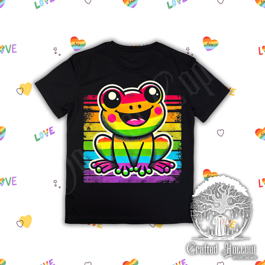 Rainbow Frog Gay Pride Shirt