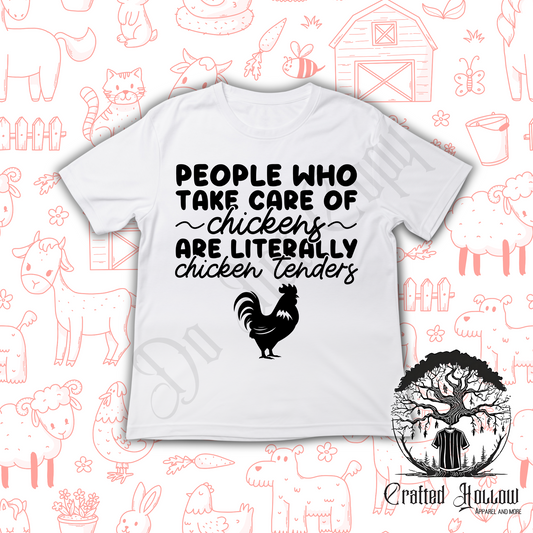 Funny Chicken Tender Homestead Shirt