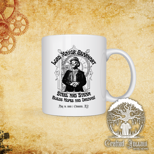 Steampunk Official Expo Lord Mayor Gearhart 15oz Mug