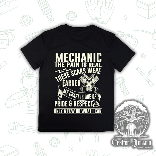 Mechanic Scars of Honor Tee