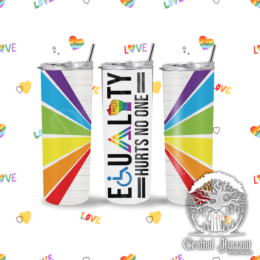 Equality Hurts No One 20oz Tumbler