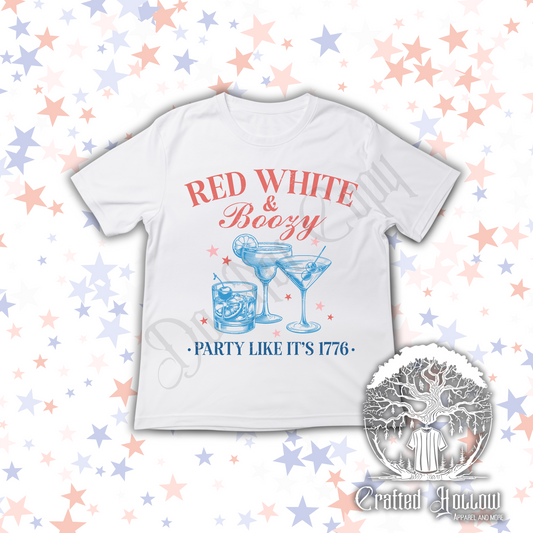 Red, White, and Boozy Shirt