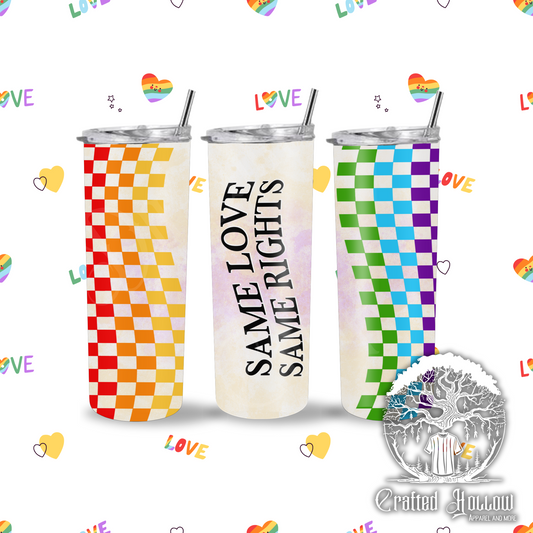 Same Love Same Rights 20oz Tumbler