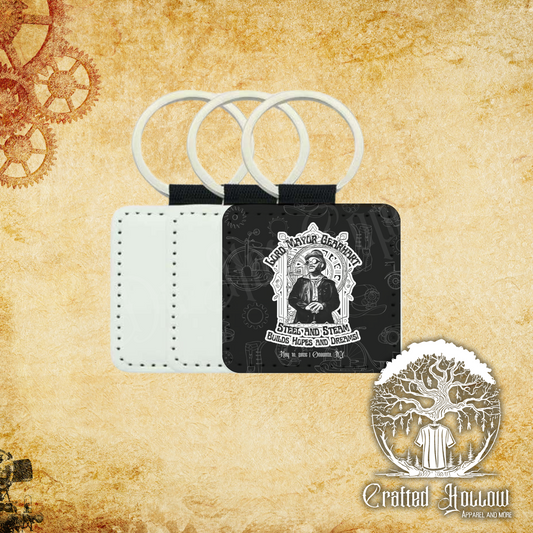 Steampunk Official Expo Lord Mayor Gearhart Keychain