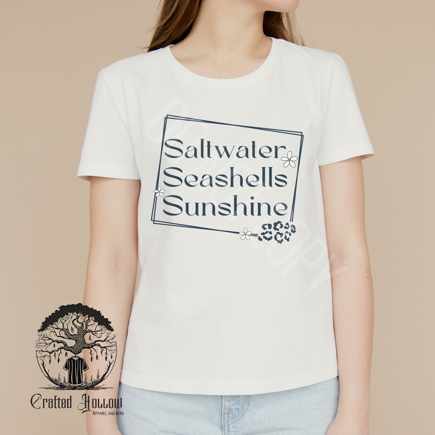Saltwater Seashells & Sunshine Shirt